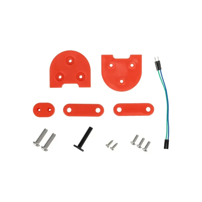Red 10 inch Rear Fender Wheel Foot Support Spacer Bracket Kit For Xiaomi M365/Pro/1S E-Scooter Mudguard Kickstand Accessorie 10 Inch Heightening Pad for Refitting M365 and Pro Scooter to 10 inch Scooter M365 10 inch Kit Pro 10 inch Kit