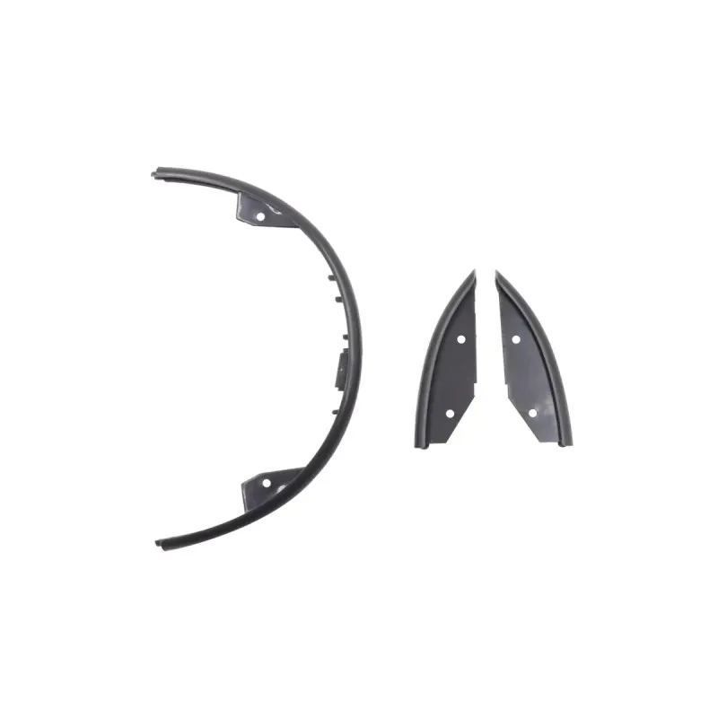 Gray Xiaomi M365 Bumper Strip Body Anti-Collision Strip Protective Parts Bumper Protection Body Front And Rear Strip Sticker Tape for Xiaomi Mijia M365 Electric Scooter Skateboard