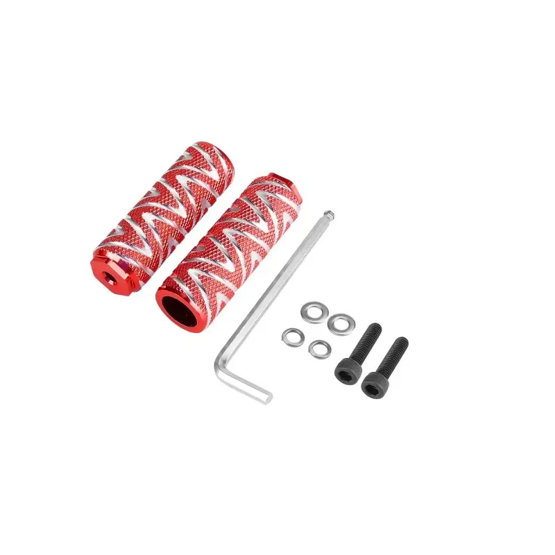 Red Xiaomi Scooter Rear Pedal with Tools and Screws for Xiaomi M365 Pro Pro2 1S Electric Scooter Rear Pedal Scooter Manned Rear Pedal with Man Pedal