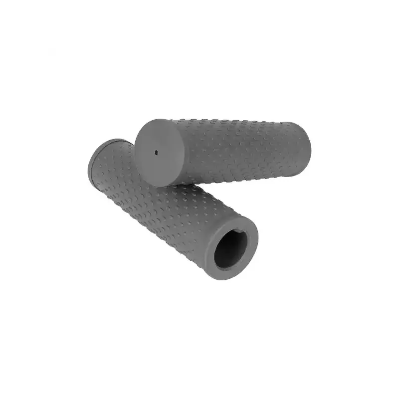 1 Pair Gray Rubber Handlebar Grip as Xiaomi M365 Scooter Anti-Slip Ergonomic Comfortable Electric Scooter Handle Cover Accessories Rubber Handle Bar Grips Handle Anti-Slip Cover for Xiaomi M365 1S Pro Pro2 Mi3 Electric Scooter Replacement Parts