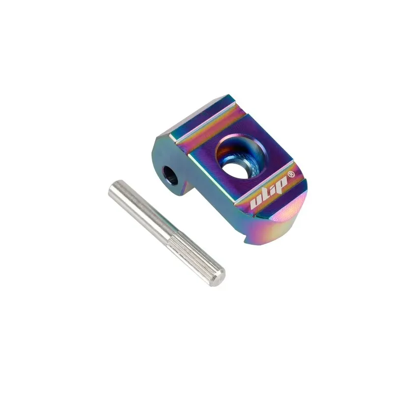 Ulip Colorful Folding Buckle of Stainless Steel for Xiaomi M365 Pro Pro2 1S Scooter Steel Folding Hook Upgraded High-density Stainless Steel Electric Scooter Folding Hook for Xiaomi M365/Pro/Pro2/1S Scooter Hinge Bolt Lock Screw Part