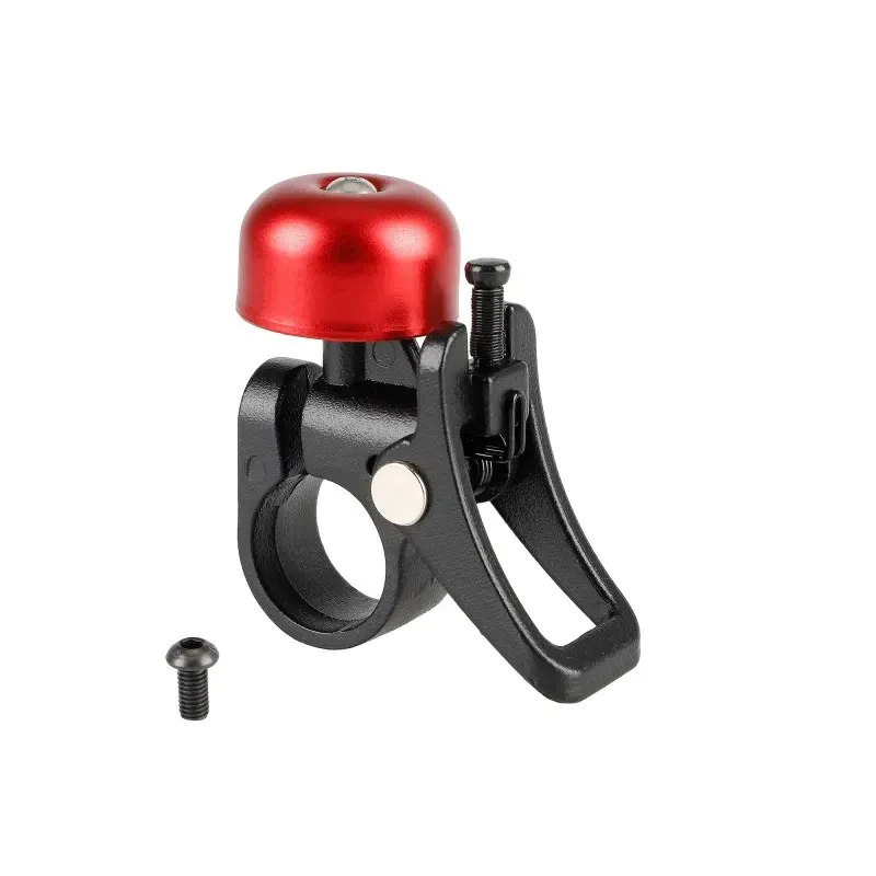 Xiaomi Scooter Pro Pro2 1S Black-Red Bells for Xiaomi Scooter Bell Gear Whole Body Aluminum Alloy Bell Horn Ring With Quick Release Mount For Xiaomi m365 Pro 1s Electric Scooter Parts