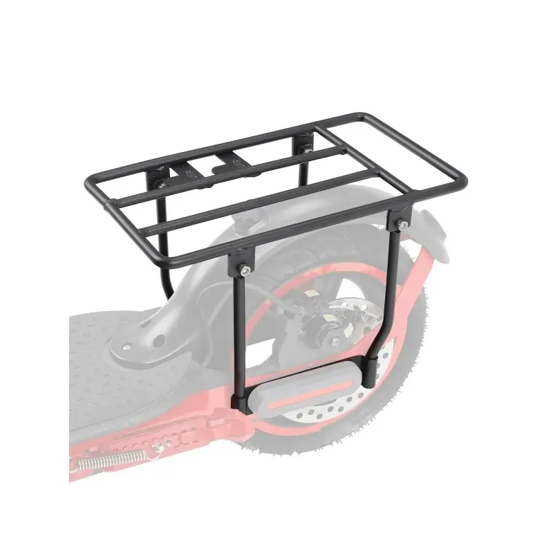 Ulip Black Folded Rear Rack Storage Shelf for Xiaomi M365/Pro/PRO2/1S/MI 3 Scooters Rack Rear Shelf E-Scooter Storage Compact Design Lightweight Additional Storage