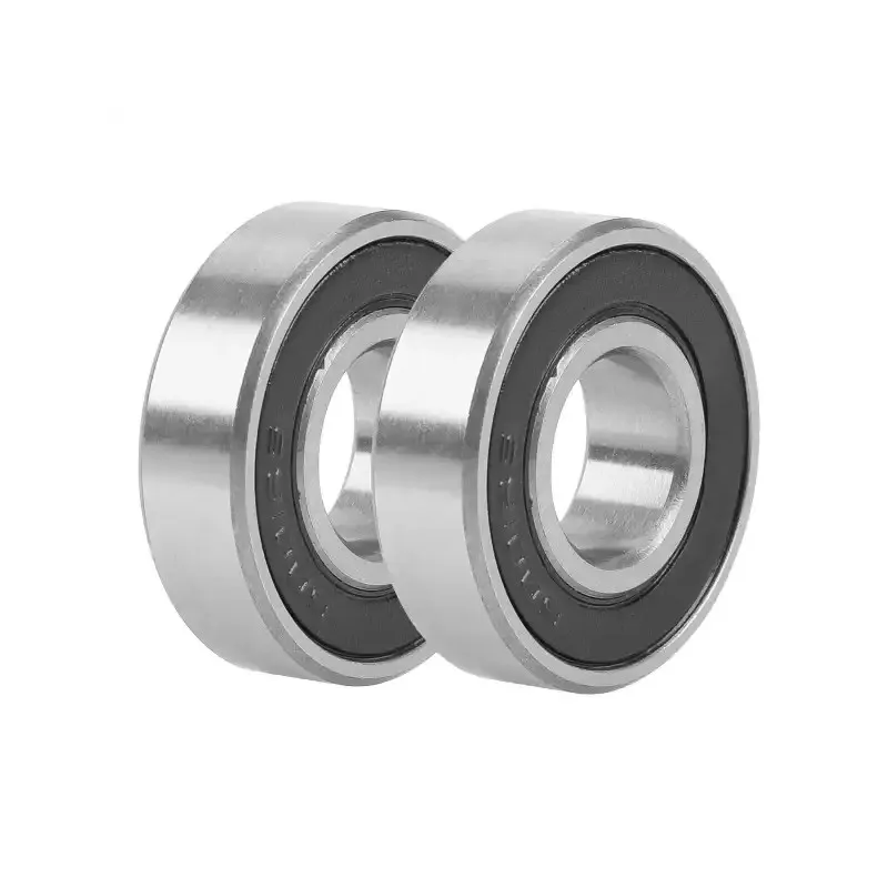 2 pcs 6001RS Bearing for Rim of Xiaomi Scooters 12x28x8mm Motor Grade Cover Sealed Deep Groove Ball Miniature Bearing 6001RS Chrome Steel