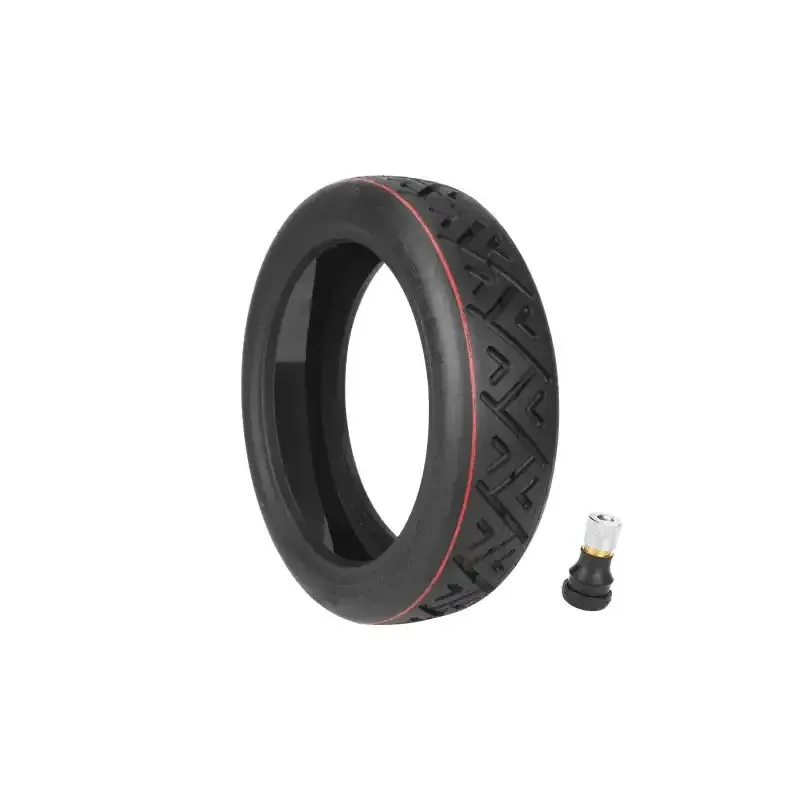 ULIP 250x54 Self-repairing Road Tire with Built-in Self-repairing Glue 10 Inch for Xiaomi 4 Electric Scooter Front and Rear Wheel Anti-puncture Tubeless Tire Replacement 250*54 Explosion-proof and Anti-puncture Tire with Gel Jelly Wear-resistant Tire