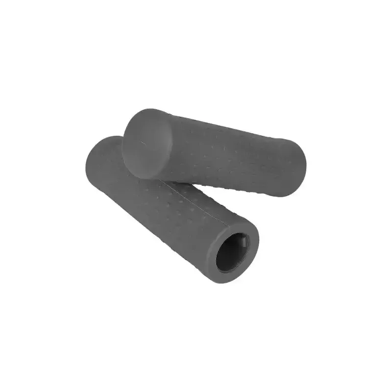 1 Pair Gray Rubber Handlebar Grip For Xiaomi Pro Scooter Anti-Slip Ergonomic Comfortable Electric Scooter Handle Cover Accessories Rubber Handle Bar Grips Handle Anti-Slip Cover for Xiaomi M365 1S Pro Pro2 Mi3 Electric Scooter Replacement Parts
