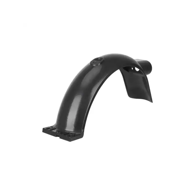 Black Xiaomi 4 Rear Mudguard Without Hook Tire Waterproof Rear Mudguard Replacement Parts Suitable For Xiaomi 4 Electric Scooter Tire Splash Proof Abs Plastic Mudguard Protection Parts