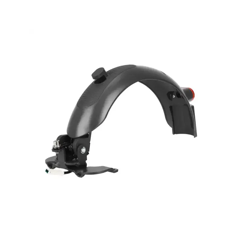 Gray Ulip Superior Rear Fender with Aluminium for Max G30 G30P G30LP G30D Electric Scooter Rear Mudguard Ulip Metal Fender High-end Splash Fender Guard With Taillight