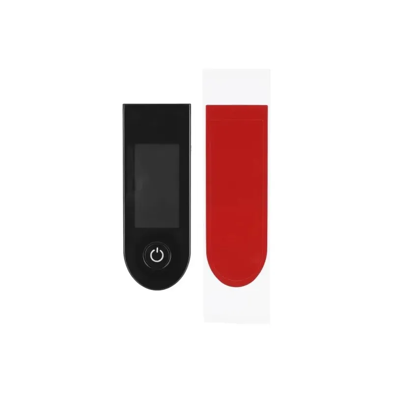 Black Xiaomi 4 Lite Switch Panel with Glue for Xiaomi 4 Lite Electric Scooter Display Housing Dashboard Panel Protection Parts Waterproof Dashboard Protection Cover