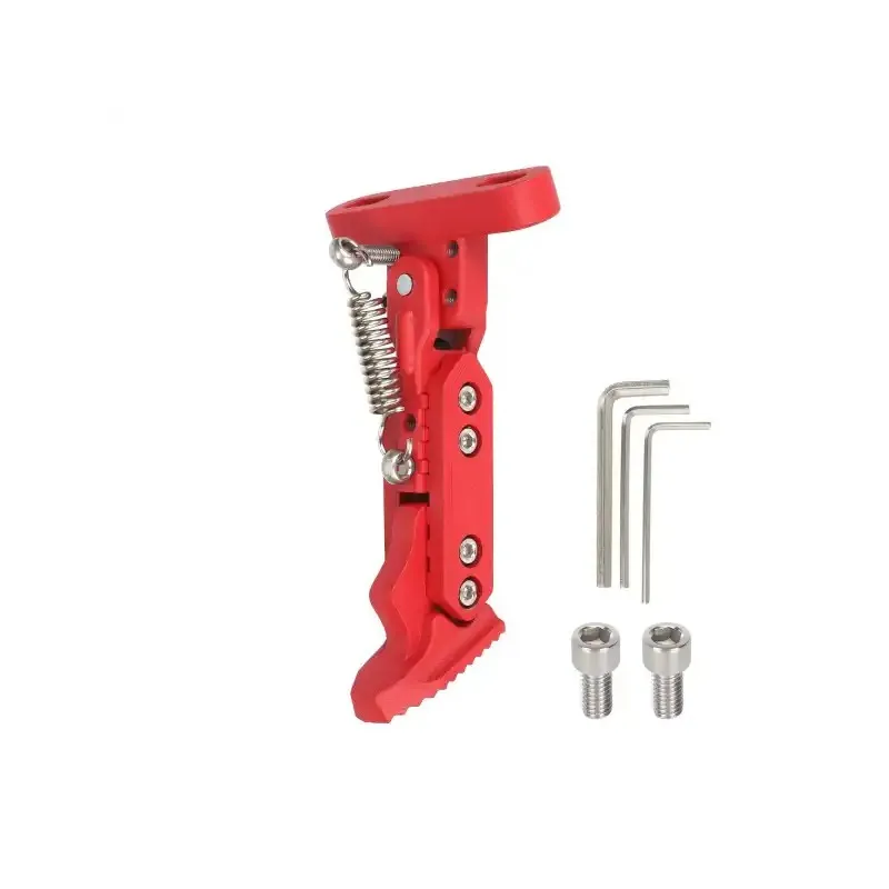 Ulip Red Adjustable Kickstand for Xiaomi 4 4 Lite 4 Pro Ninebot F20 F30 F40 Electric Scooter Upgraded Foot Support Adjustable Parking Kickstand Part