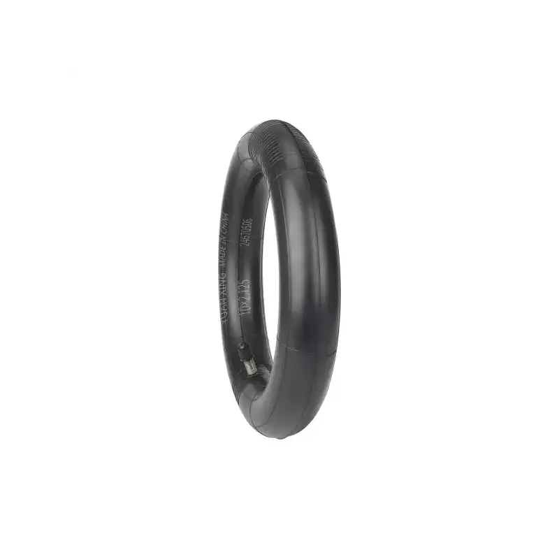 Yuanxing 10x2.125 Inner Tube 10*2.125 Camera with Long Straight Valve for Ninebot F20 F25 F30 F40 F-Series Xiaomi 4 Lite 2nd Gen Black Durable Rubber Tire Electric Scooter Parts