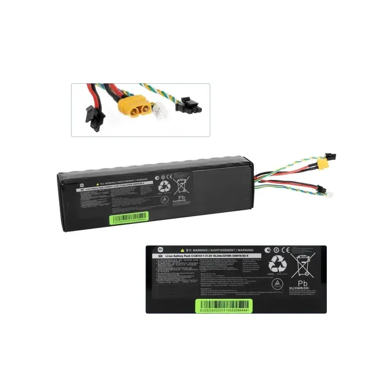 Original Xiaomi 4 Lite 2nd Generation Scooter Battery 36V Rechargeable Lithium Battery for Xiaomi Electric Scooter 4 Lite Gen2 (Replacement Battery)