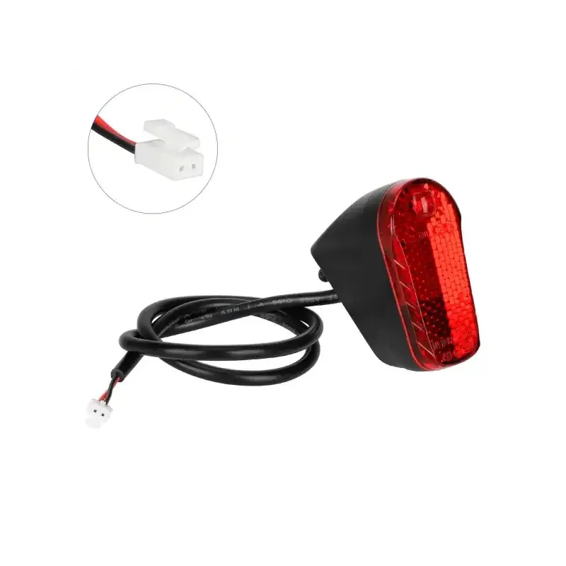 Red Tail Light for Gernany Italian Xiaomi 4 Lite(2nd Gen) Scooter Original Rear Fender Tail Light (DE) For Xiaomi 4 Lite 2nd Gen Electric Scooter Taillight Abs Fender Lamp Warning Light Parts