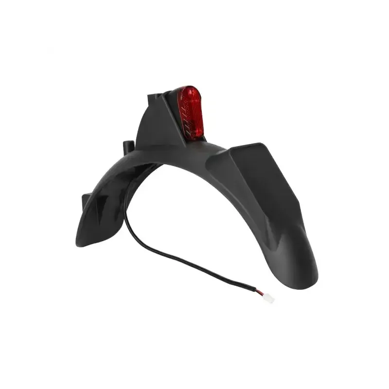 Black Xiaomi 4 Lite 2nd Gen Rear Mudguard Tire for Germany And Italy Waterproof Rear Mudguard Replacement Parts Suitable For Xiaomi 4 Lite 2 Generation Electric Scooter Tire Splash Proof Abs Plastic Rear Fender Protection Parts