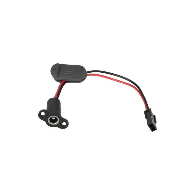 Original DC2.1 Charging Port with Waterproof Cover for Xiaomi 4 Lite(2nd Gen) Scooter Charging Cable Port Plastic Charging Hole Waterproof Cover Dust Plug Silicone For Xiaomi Electric Scooter 4 Lite 2nd Gen Scooter