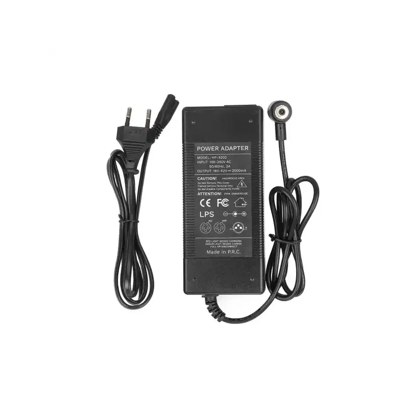 18V~42V2A Magnetic Head EU European Standard Charger 36V 2A Power Charger Adapter for Xiaomi 4 Pro Electric Scooter Battery Charger Parts