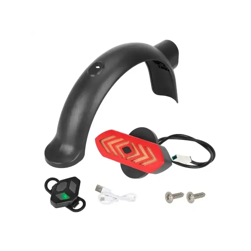 Xiaomi 4 Pro Scooter Rechargeable Wire Remote Steering Taillight and Fender Xiaomi 4 Pro Universal Accessories