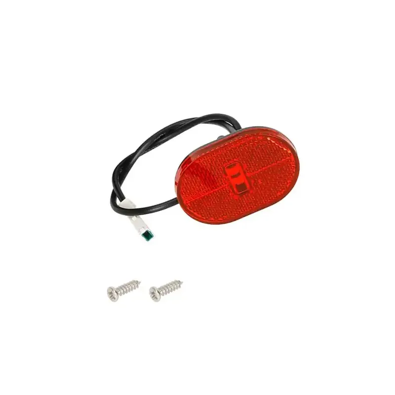 Rear Light for Xiaomi 4 Pro Scooters Rear Tail Light Xiaomi 4 Pro Electric Scooter Fender Tail Light Safety Light LED Red Green Light Fender Brake Light Accessories