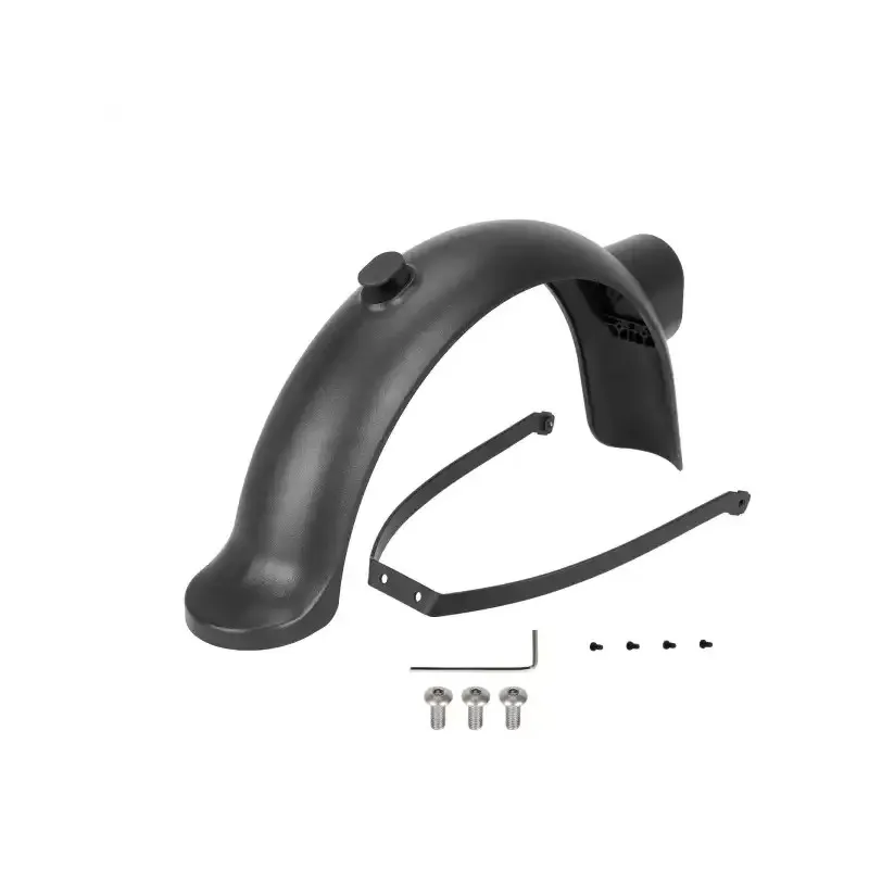 Ulip Rear Fender Kit with Bracket and Hook for Xiaomi 4 Pro Electric Scooter Rear Fender with Hook for Xiaomi 4 Pro Electric Scooter Rear Mudguard For Xiaomi 4 Pro Scooter Splashproof Guard Tire Splash E-Scooter Parts