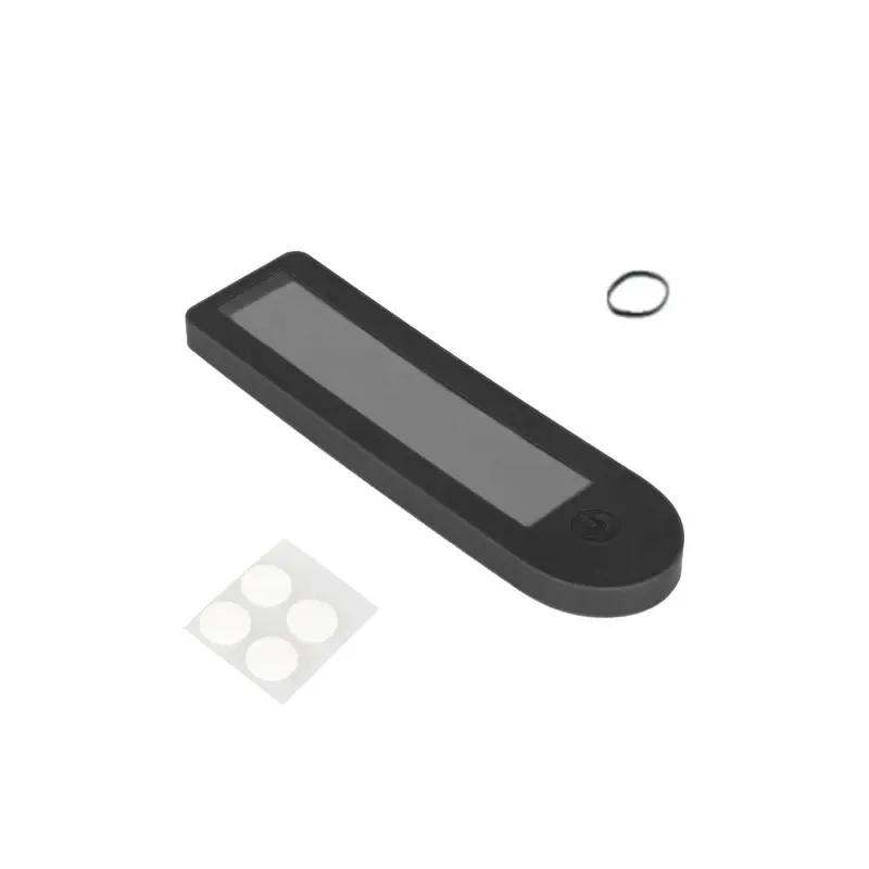 Black Waterproof Silicone Dplay Cover with Glue for Xiaomi 4 Pro Scooter Rubber Ring Dashboard Silicone Waterproof Cover for Xiaomi 4 Pro Electric Scooter Dashboard Display Screen Rubber Protection Case Accessory
