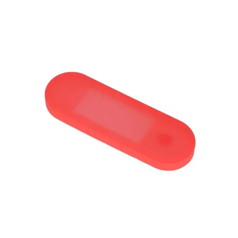 Red Xiaomi 4 Pro Max Switch Panel Silicone Cover Suitable for Mi Home Xiaomi 4Lite Electric Scooter Switch Panel Waterproof Silicone Protective Cover Accessories
