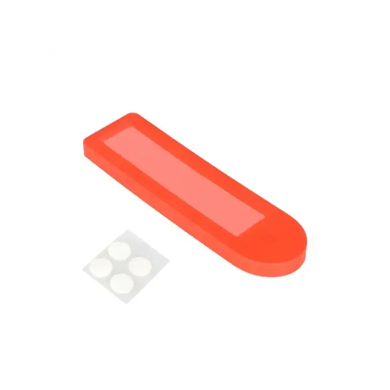 Red Waterproof Silicone Display Cover with Glue for Xiaomi 4 Pro Scooter Dashboard Silicone Waterproof Cover for Xiaomi 4 Pro Electric Scooter Dashboard Display Screen Rubber Protection Case Accessory