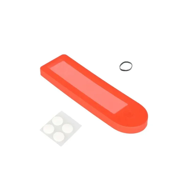 Red Waterproof Silicone Display Cover with Glue for Xiaomi 4 Pro Scooter Dashboard Silicone Waterproof Cover for Xiaomi 4 Pro Electric Scooter Dashboard Display Screen Rubber Protection Case Accessory