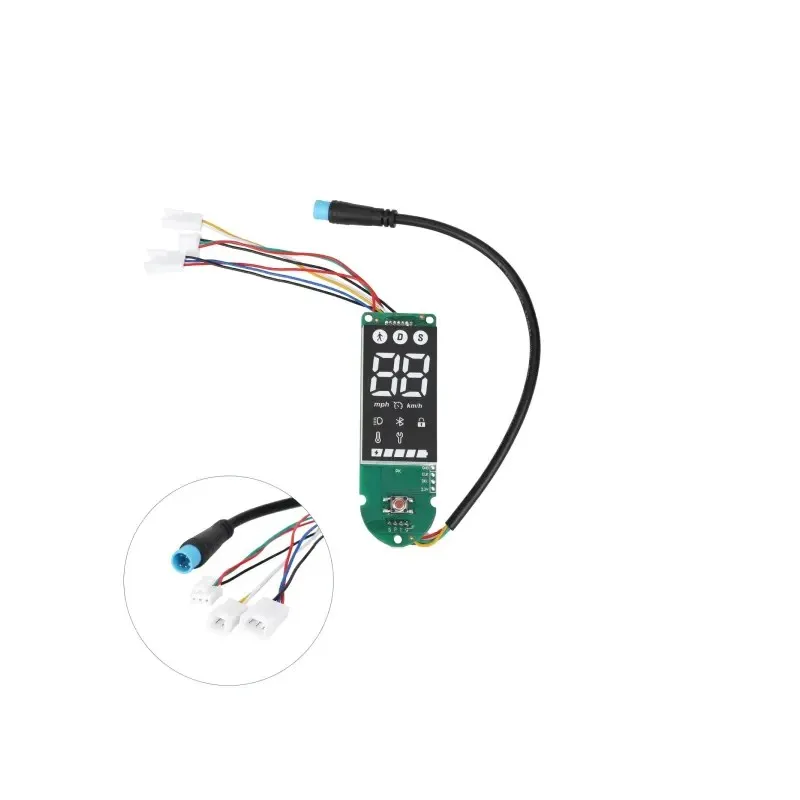 Display PCB for Xiaomi 4 Pro Roller for Xiaomi 4 Pro Roller Dashboard PCB Mounting Parts with Cover PCB Dashboard Mounting