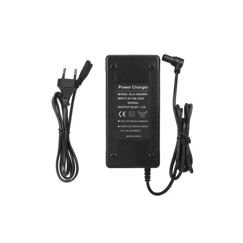 54.6V 2A Charger with Hollow Head European Standard for Xiaomi 4 Pro 2nd Gen Xiaomi 4 Ultra Scooter Battery Charger Power Adapter Li-ion Battery Pack Charger Power Adapter