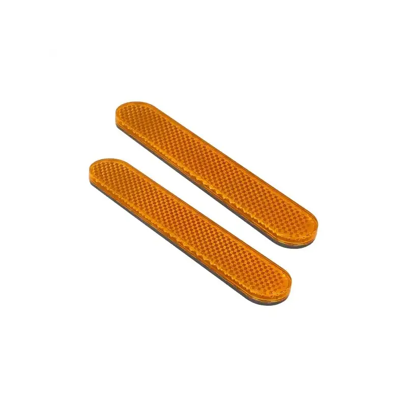 Yellow Front Fork Reflector Bars for Xiaomi4 Ultra Scooters Electric Scooter Reflective Strips for Front Fork for Xiaomi 4 Ultra Electric Scooter