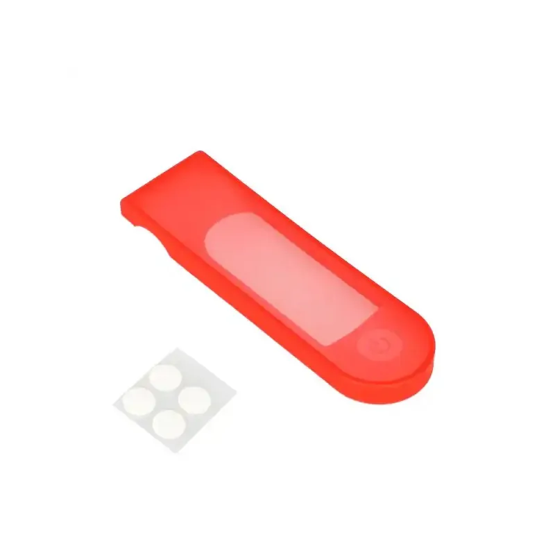 Red waterproof Silicone Display Cover With Glue for Xiaomi 4UltraDisplay Screen Circuit Board Protective Case Dashboard Cover Waterproof Anti-Scratch Electric Scooter Protection for Xiaomi 4 Ultra