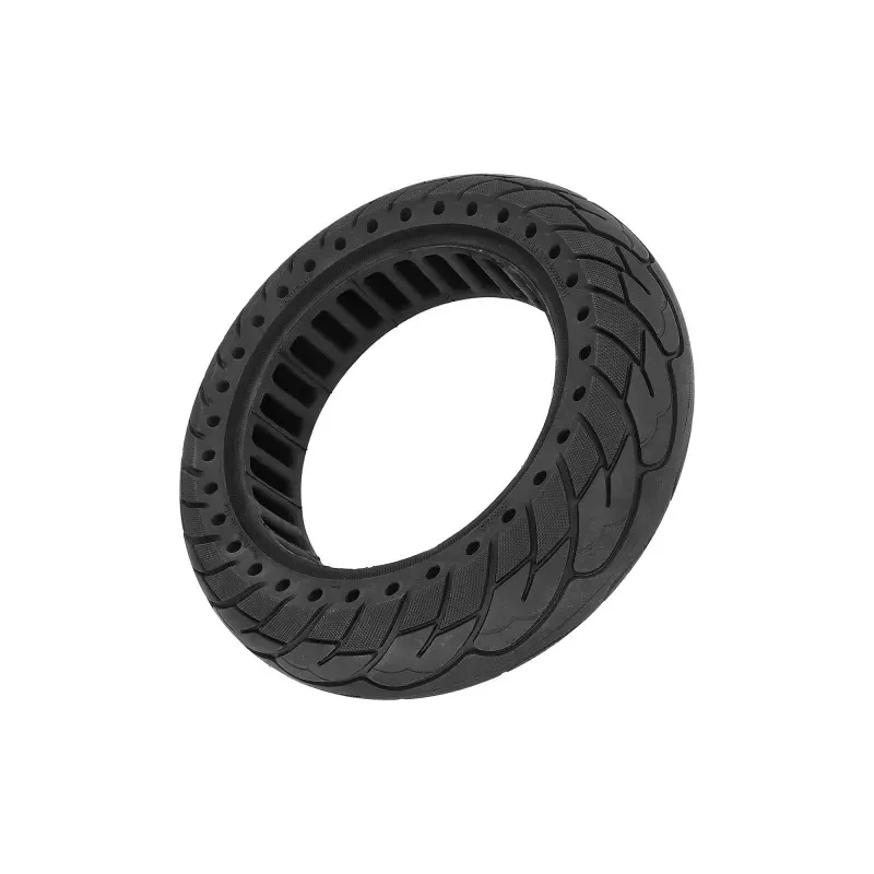 G30 Max 60/70-6.5 Solid Tire with 45mm Slot 10*2.5 honeycomb solid tire Honeycomb Hole Explosion-proof Tire Rubber Solid Tire