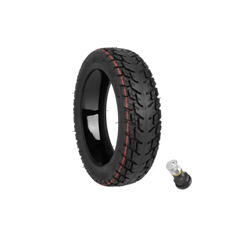 Ulip 60/70-6.5 Self-repairing Off Road Tubeless Tire with Goo and Valve for Segway Ninebot Max G30/G30D/G30D 2/G30E/G30E2/G30P/G30LP Scooters Self-Healing Jelly Off-Road Vacuum Tyre 10 Inch 60/70-6.5 Explosion-Proof Tubeless Tire with Gel