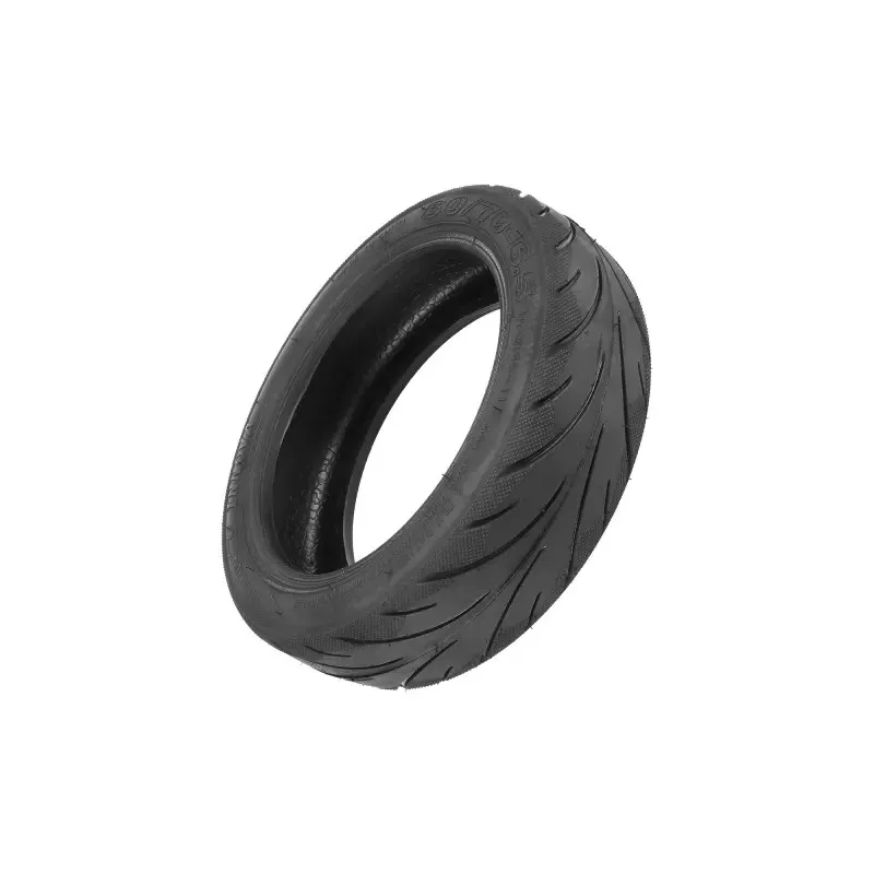 Innova 60/70-6.5 Tubeless Tire 10 Inch Segway g30 Max Widened And Thickened Tubeless Tire Scooter Tires For Ninebot Max G30 Front And Rear Tires 60/70-6.5 23*6cm Black Rubber Vacuum Tire Durable Cycling Accessories