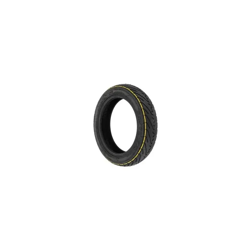 Yuanxing 60/70-6.5 Tubeless Tyre with Yellow Stripe for Segway Ninebot MAX G30 KickScooter Electric Scooter 10 Inch 60 70-6.5 Front and Rear Wheel Tire Parts