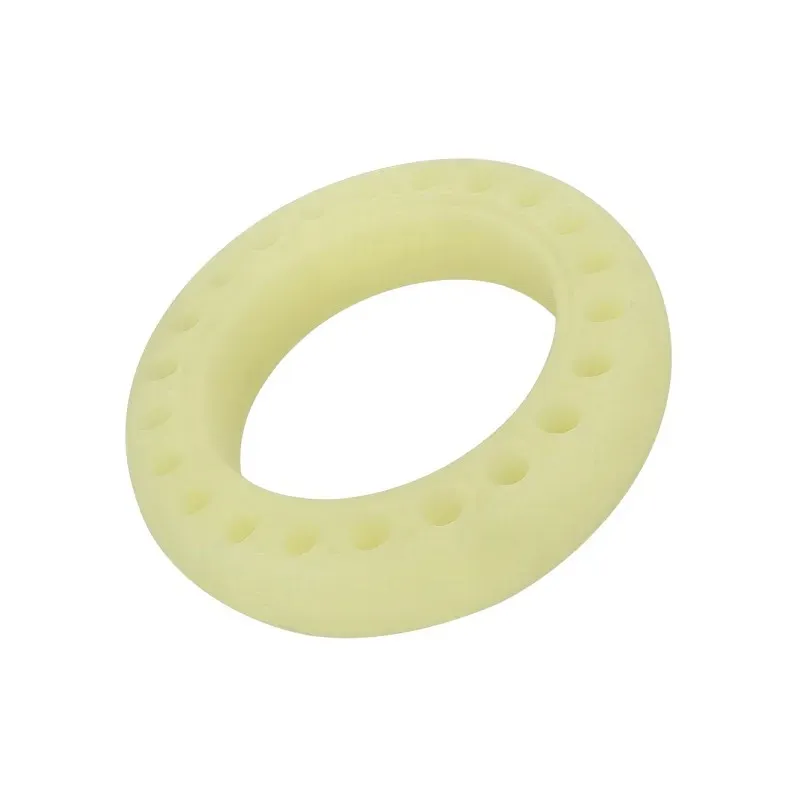 Fluorescent Blue 60/70-6.5 Solid Hollow Tire for Segway G30 Max Scooter Explosion-Proof Tyre for 10 Inch Rubber Solid Tires Honeycomb Shock Absorbers 60/70-6.5 Honeycomb Hollow Solid Tire for Ninebot MAX G30 F30 F40 Electric Scooter