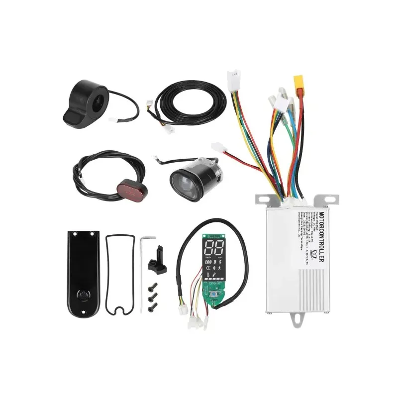 Xbot 48V G30 Max ControllerMotherboard Set with Display Taillight Throttle Front Light Display Cover for Monorim Electric Scooter Electric Scooter Controller Set Bluetooth Version Digital Display Instrument Complete Set
