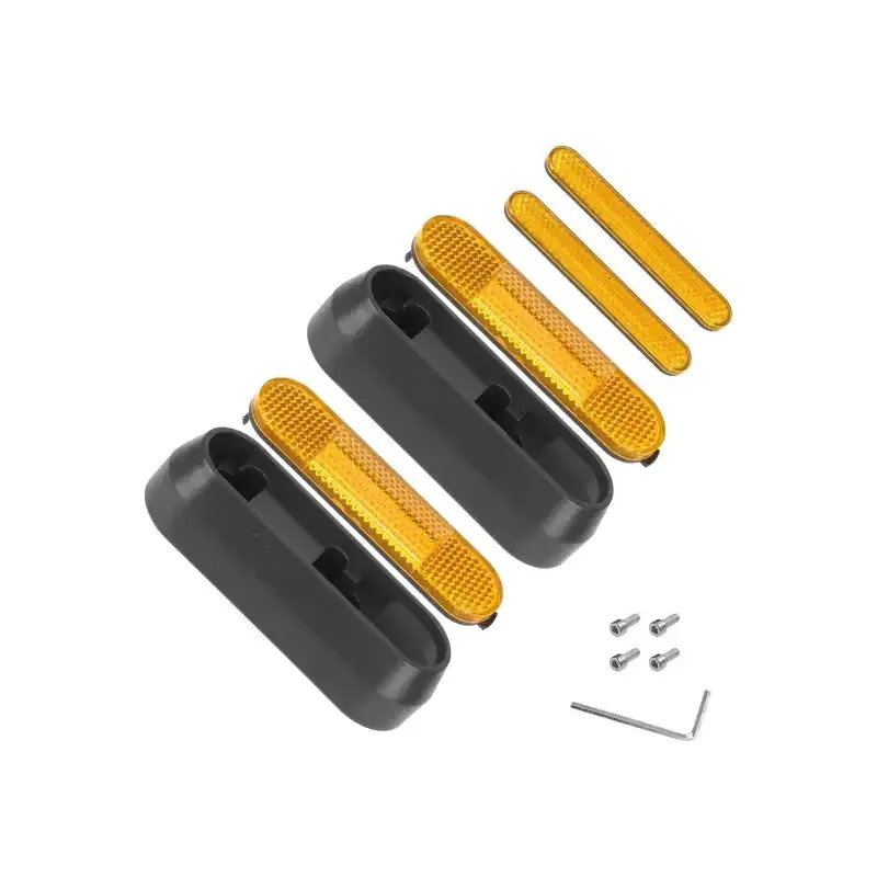 Reflector Bars for Segway Max G30 scooters Modifited Rear Fork Decorative Cover for Ninebot MAX G30 G30D Electric Scooter Rear Fender Guard Shield Cover Reflector Part