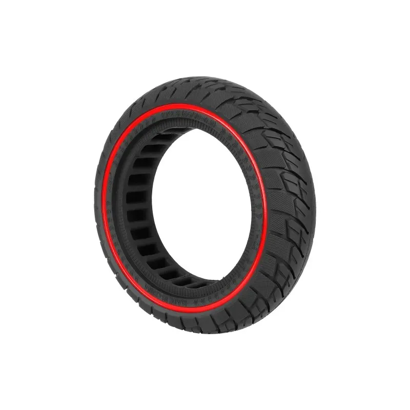 Ulip 10*2.5 Solid Tire with Red Circle with 45mm Slot Ulip 10*2.5 Honeycomb Explosion-proof Tires Max G30 G30D G30LP F2 F2 PRO F2 PLUS Electric Scooter 60/70-6.5 Solid Parts