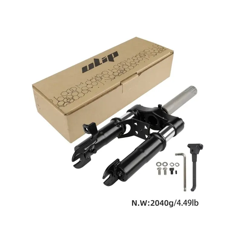 Front Shock Absorber For Ninebot Max g30 g30lp Series Electric Scooter Front Shock Absorber Front Suspension Front Suspension Modified Kit Electric Scooter Front Tube Shock Absorption With Foot Support Parts For Ninebot Max g30 Scooter