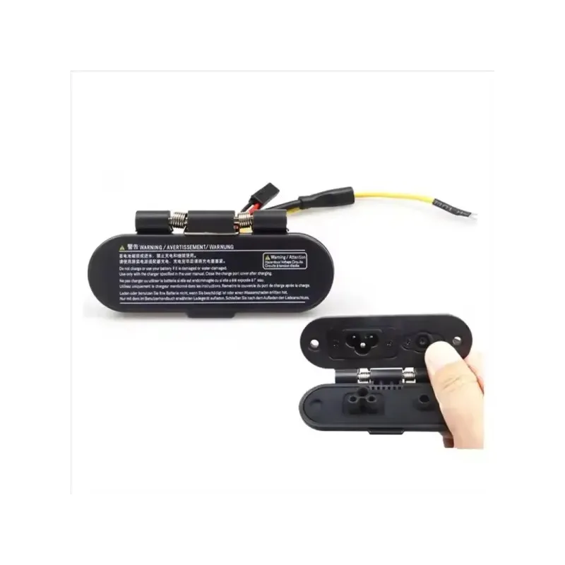 Charging Cable Waterproof Cover for Segway Ninebot MAX G30 Electric Scooter Spare Parts Waterproof Plug Charging Port Assembly Port