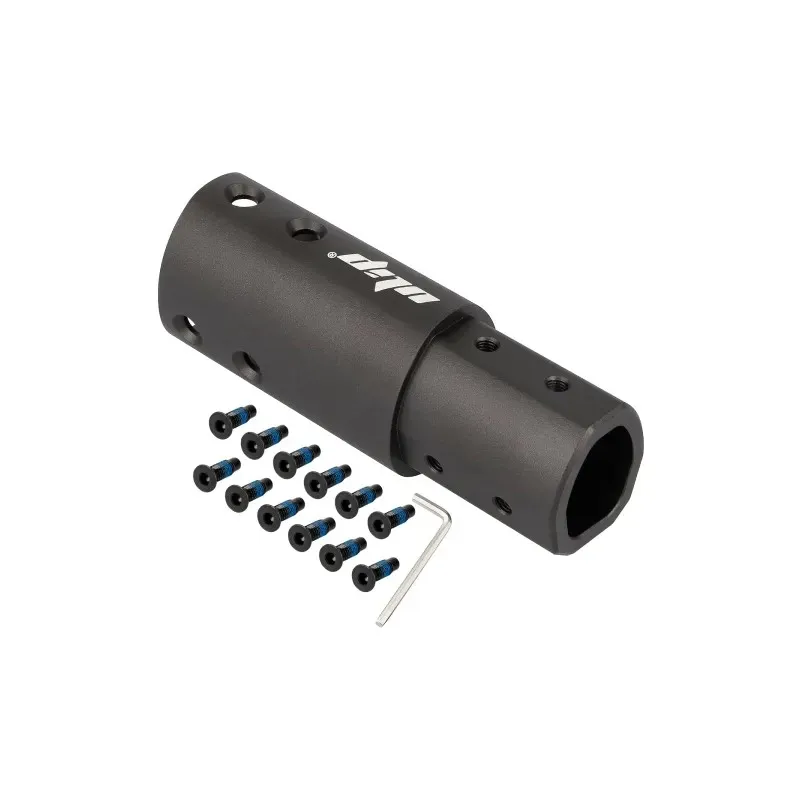 Gray Ulip Extension Rod for Max G30 Series Scooters Front Pole Extension Tube Aluminum Increased Height Electirc Scooter Extension Pole For Segway Ninebot Max G30 G30D G30LP Part