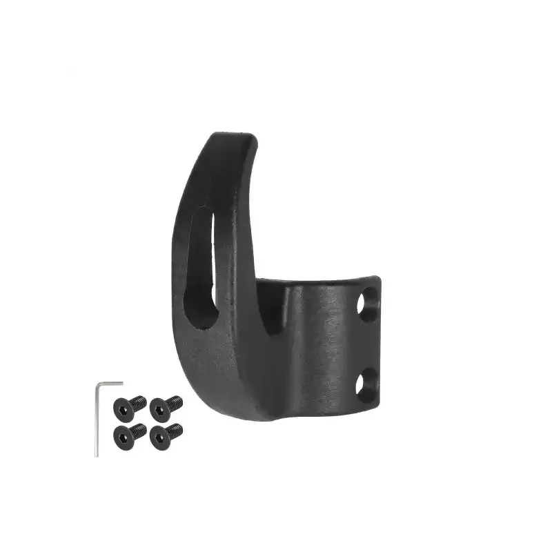 Black Electric Scooter Front Hook Hanger Storage Set for Segway Ninebot MAX G30 G30D Skateboard Hanging Bags Claw Curved Screws Parts