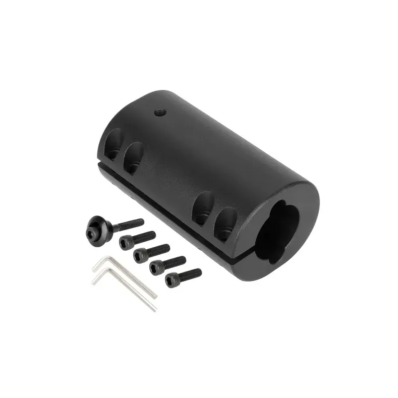 Black Folding Holder Compatible for Segway Ninebot Max G30 Electric Scooter Accessories Folding Holder Made by CNC of High-density Alloy Enhanced Aluminum Alloy Pole Base Place Holder