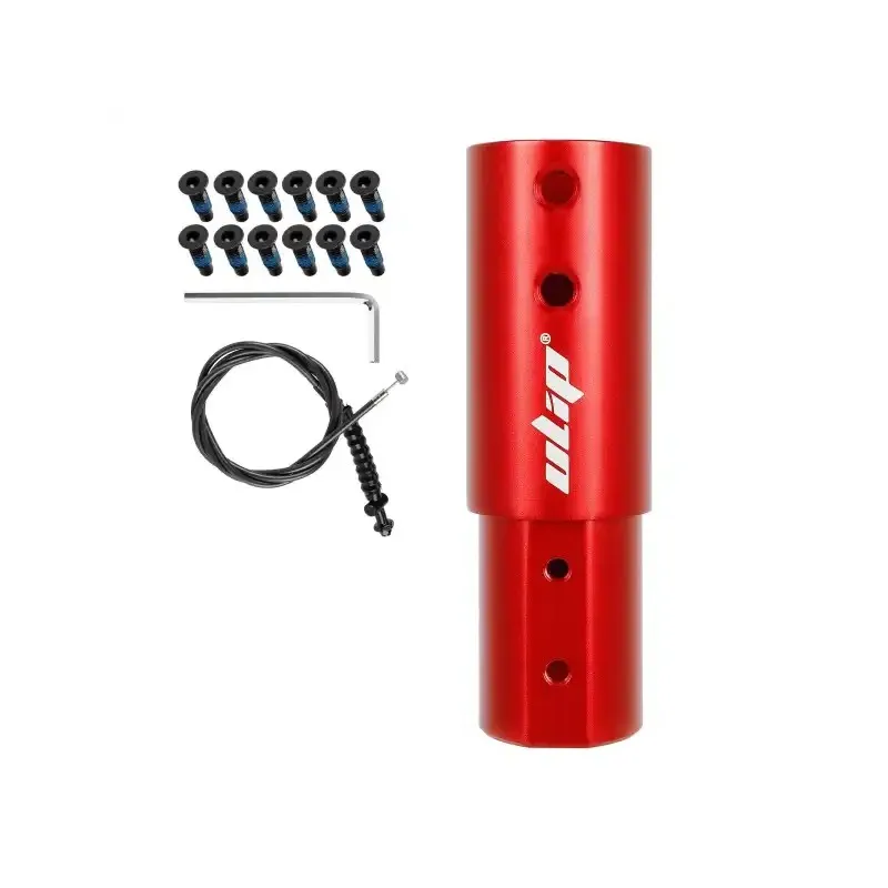 Red Ulip Extension Rod with Cable of Pole for Max G30 Series Scooters Front Pole Extension Tube Aluminum Increased Height Electirc Scooter Extension Pole For Segway Ninebot Max G30 G30D G30LP Part