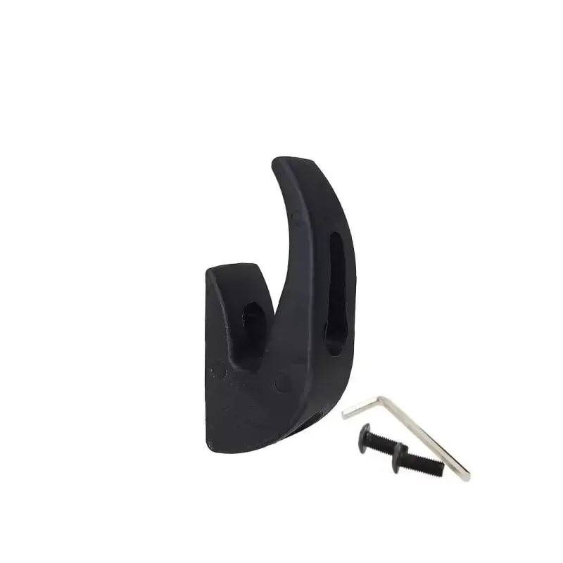 Black Reinforced Storage Hook with Screws and Tool for Xiaomi M365 Scooter Electric Scooter Front Hook for Xiaomi M365/Pro Skateboard Storage Hanger Holder for Ninebot MaxG30 Electric Scooter Accessories