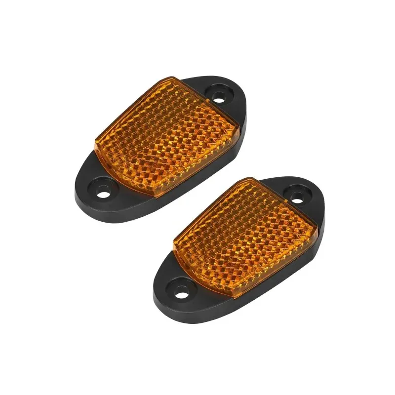 Ninebot Scooter MAX G2 Yellow Left and Right Reflective Sheet Pair Ninebot Electric Scooter Right Side Reflectors Accessories Front Reflector Assembly Night Warning Front Reflector Reflective Device Warning Film