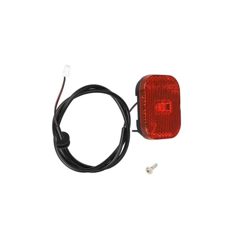 Taili Light with Waterproof Plug for Segway Max G2 scooter Segway Ninebot Max G2 Electric Scooter Tail Light High Visibility LED Rear Light with Brake Function Waterproof Design Ninebot Max G2 E-Scooter Accessories