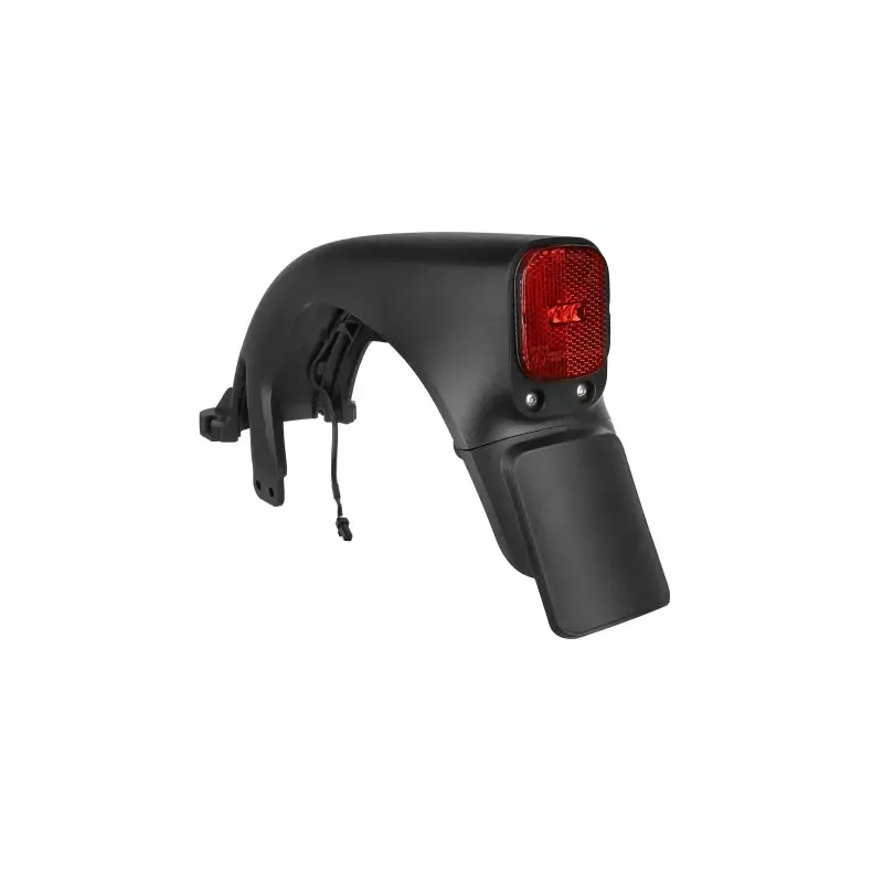 Rear Mudguard with Taillight for Segway Ninebot G3 Electric Scooter Rear Wheel Fender Rear Replacement Accessories Tire Splash Proof ABS Plastic Mudguard Protection Parts