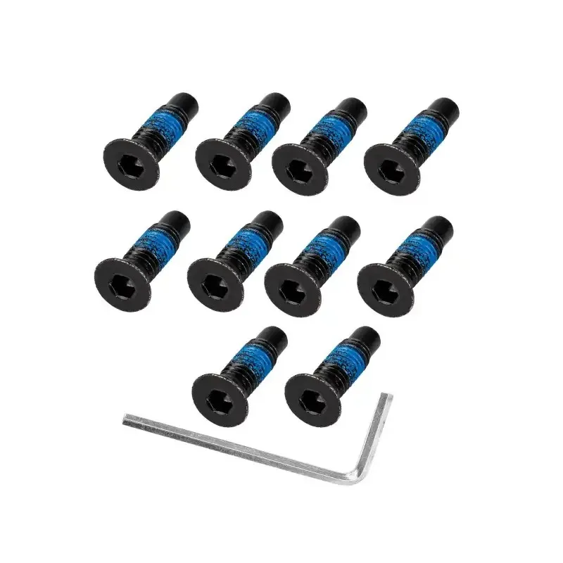 10 Pcs Long Screw as Original for M365 and Max G30 Scooters Forehead Screw Forehead and Pole Connection Fixing Screw Hexagon Socket Screw for Xiaomi M365 Pro Pro2 1S MI3 MI4 and Segway Max G30 G2 Electric Scooter